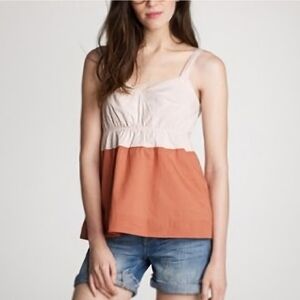 J. Crew Katie Colorblock‎ Cami Size 6